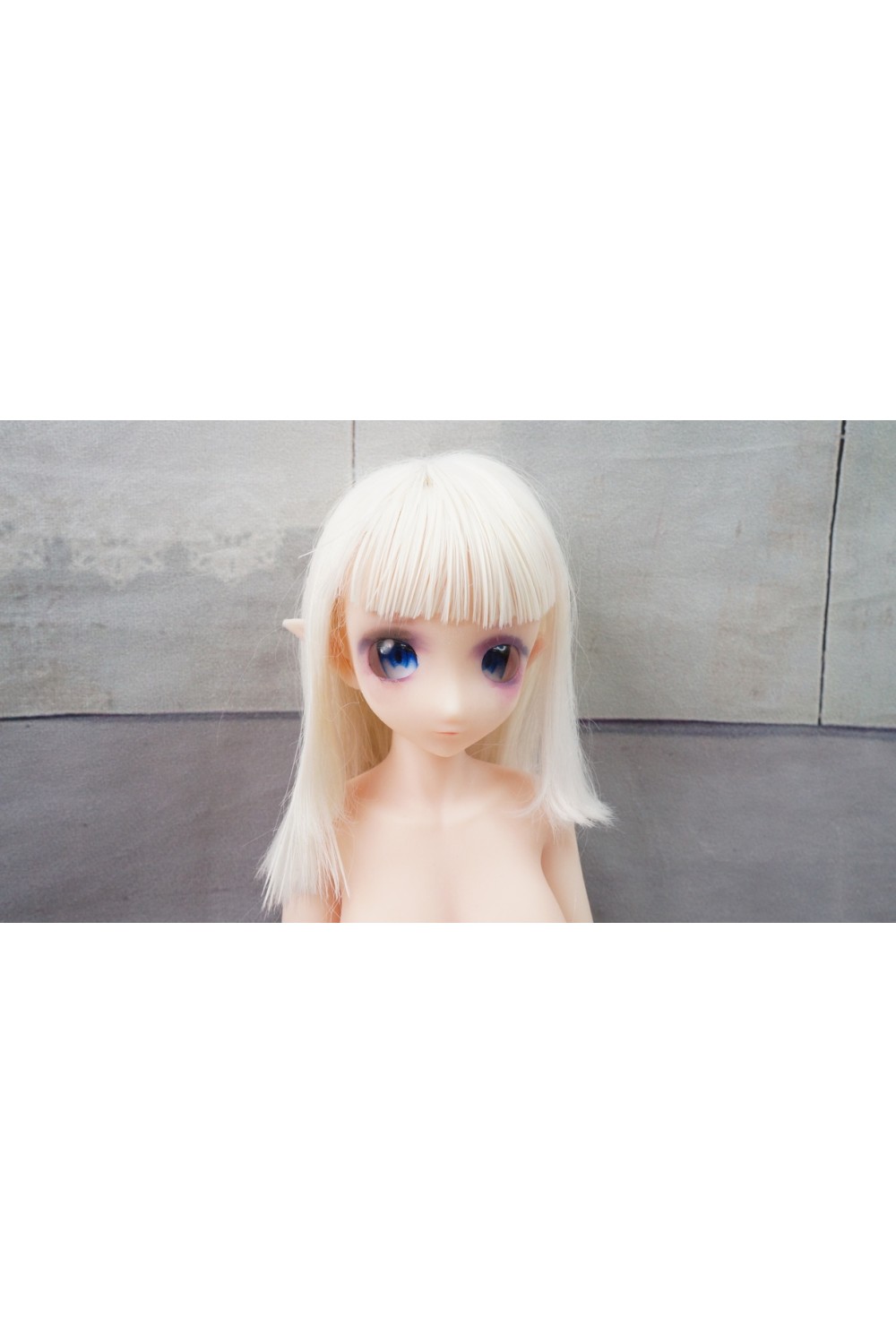 【中古】MOZU DOLL #雪儿(xueer) ヘッド63cm フルシリコン製 純正ドールスタンド付属