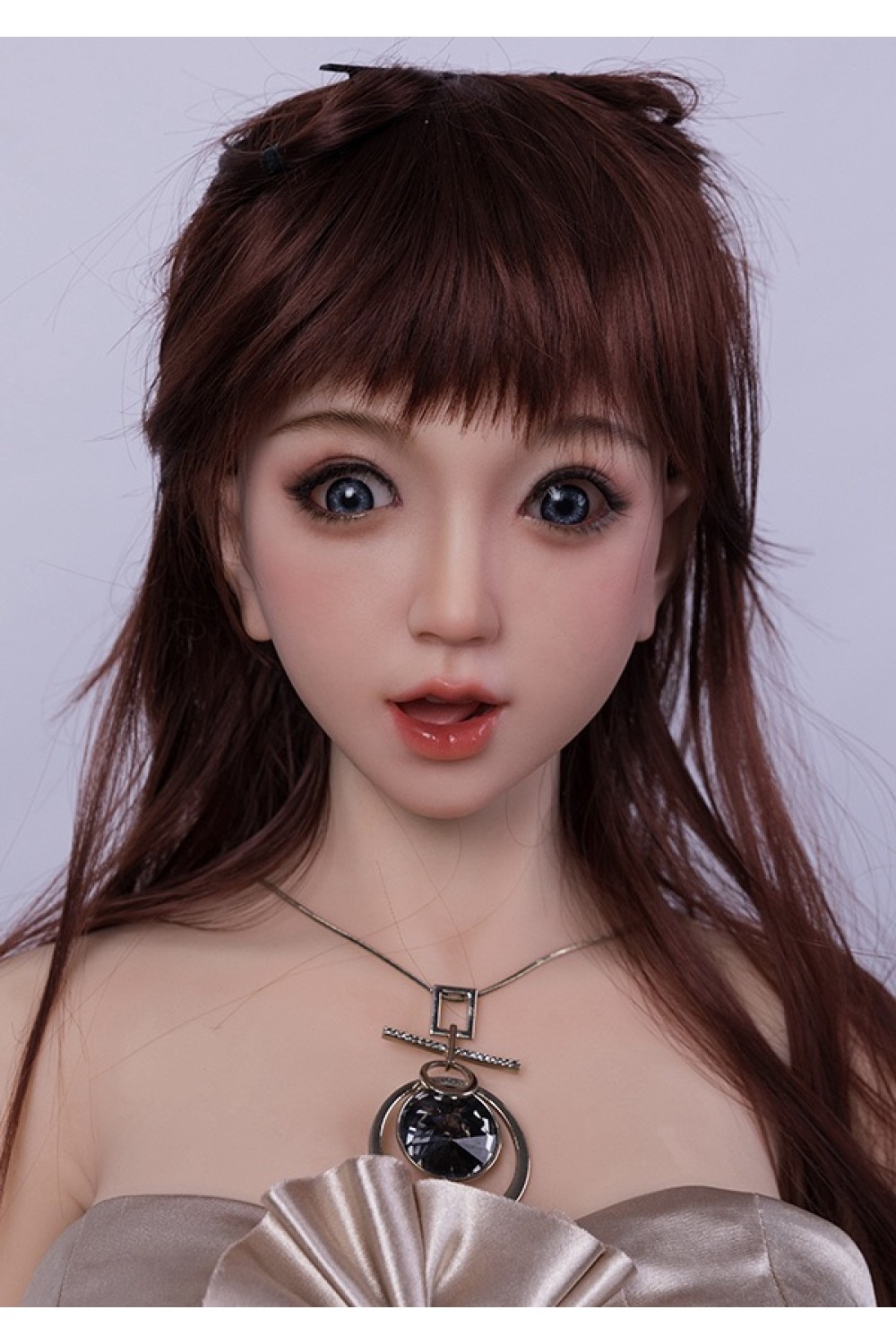 【新品】【フェイシャルEX機能付き】フルシリコン製ラブドール Sanhui Doll 145cm 巨乳 #4小萌 ヘッド お口開閉機能選択可 等身大ドール ラブドール SAN 0117