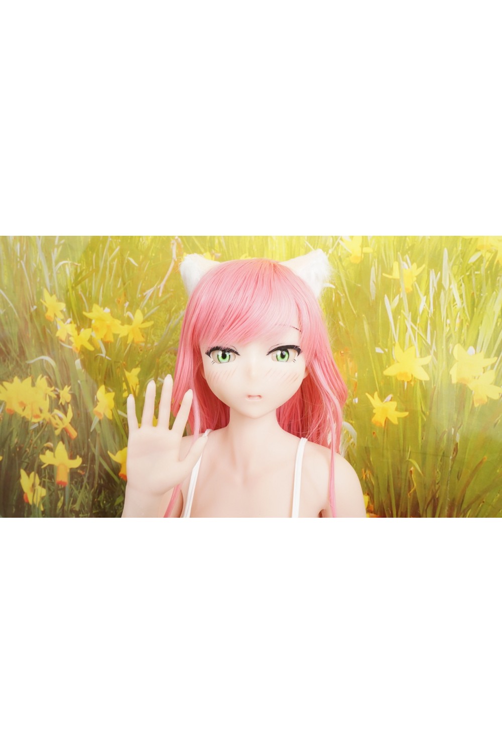 【O初心者応援パック 新品未開封即納品】 DollHouse168 色気美人 #ネコ娘 シリコンヘッド95cm Fカップ しっぽあり