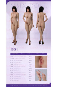 【新品】MMXDOLL 165cm Eカップ 夢琪（Mengqi）ヘッド フルシリコン製ラブドール MM 0025