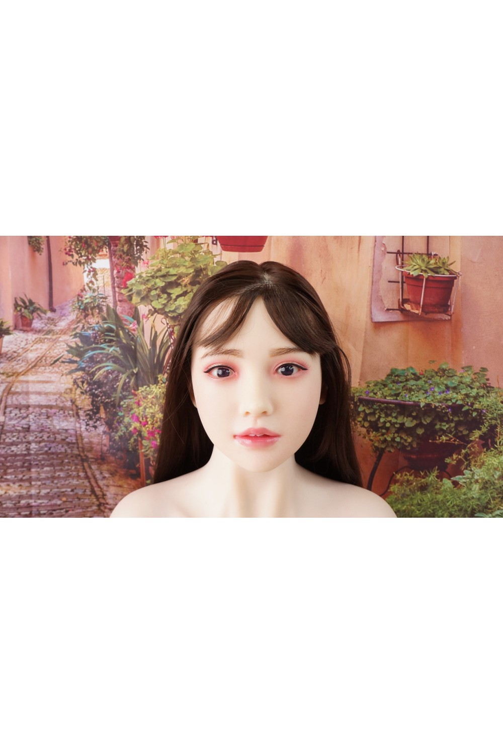 【初心者応援パック 美品】COSDOLL #35硬質シリコンヘッド ＋BB Doll 160cm Fカップ フルシリコン製 衣装付属 ゼリー胸 血管メイク 髪の毛の植毛OP 人肌模様加工 眉毛の植毛 視点移動 自立加工OP 新骨格 肌色 ナチュラル