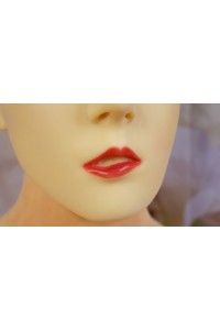 Qita Doll #30 瞑り目 85cm トルソー 中空胸 植毛仕様 肌色 ナチュラル