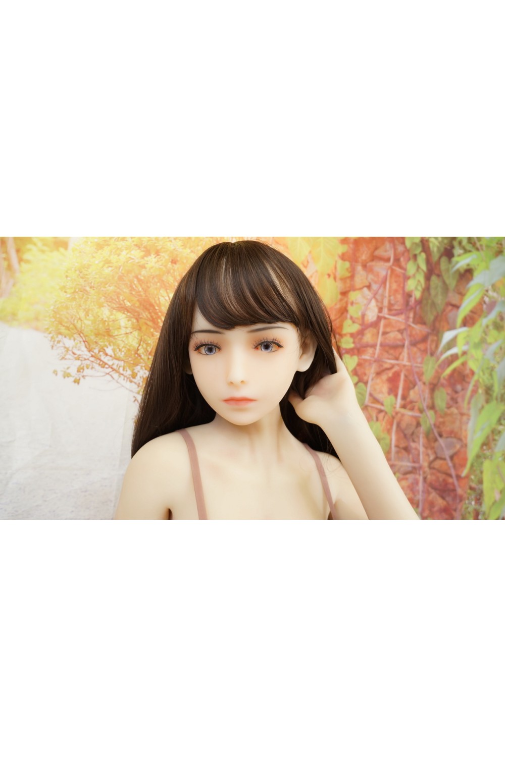【美品】DOM DOLL 148cm Cカップ+WM Dolls #153 ヘッド ボディ超リアルメイクOP 中空胸 EVO新骨格 肌色 ナチュラル