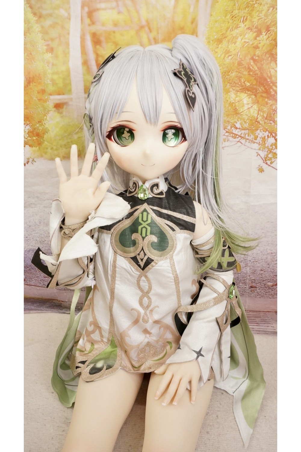 【中古】【初心者応援パック 中古超美品】guavadoll（グアバ）番石榴 #GC03ソフトビニール製ヘッド 手描きメイク 132cm AAカップ ぽっちゃり系 指関節OP【オプション多数】