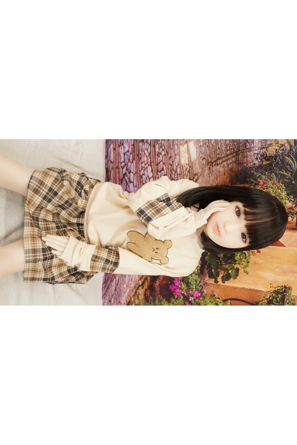 【中古】MOMODOLL #032 七海ヘッド 128cm 小胸 温度加工OP EVO骨格 肌色 ナチュラル