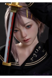 【新品】Sino Doll 実践向け 戦闘機 シリーズ フルシリコン製 S45凛冬＋77cm Hカップ トルソー 極みソフト軽量化ボディ 15kg セーラー服 日本刀 SINO 0009