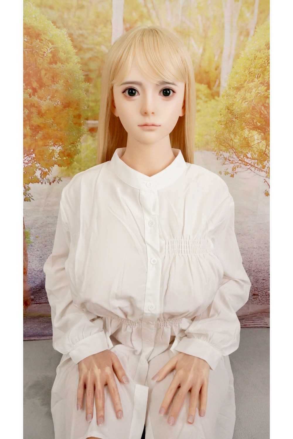【中古】【初心者応援パック 中古超美品】蛍火日記 #琉璃(liuli) ヘッドメイク① 硬めシリコンヘッド（口開閉機能あり、オーラル可能、眉毛と睫毛植毛付き）OP 160cm Gカップ 各所柔らか仕上げ 自立加工 ハードフィート(足首から足裏まで硬め)OP ボディ超リアルメイク 【スーパーソフト版】【Maxシリーズ】【フルシリコン製】【オプション多数】