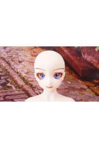 【初心者応援パック 新古超美品】Mini Doll ミニドール #オリジナルヘッド 60cm普通乳 樹脂ヘッド＋シリコンボディ 衣装付属 通常骨格 肌色 ナチュラル