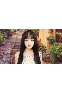 【初心者応援パック 中古】Bezlya Doll #鈴蘭 硬質シリコンヘッド 149cm Cカップ 衣装付属 高級職人メイクOP ボディ超リアルメイクOP 睫毛と眉毛の植毛 ゼリー胸 視点移動 EVO新骨格 肌色 ナチュラル