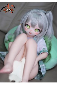 【新品】MOZU DOLL 85cm Aカップ 草ちゃん2.0 ソフトビニール製頭部 TPE製ボディ 肌色＆眼球色＆メイク＆ウィッグ＆衣装は宣材写真と同じ 6kg MOZU 0009
