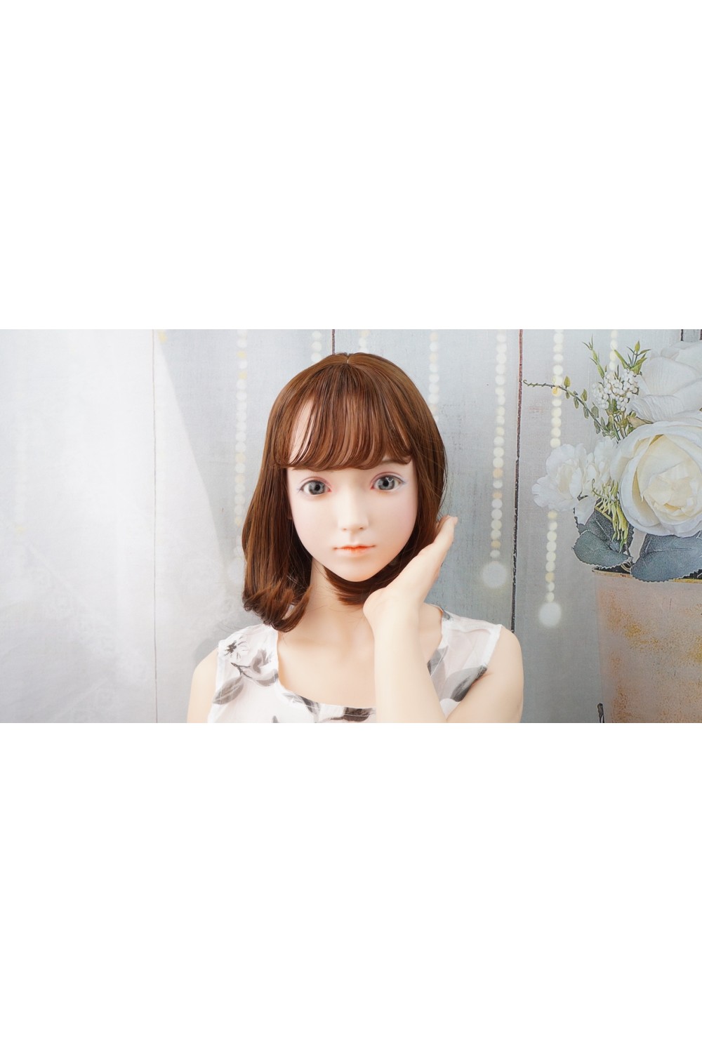 【O初心者応援パック 新古超美品ホール未使用品】FU DOLL #12硬めシリコンヘッド＋SINO DOLL 152㎝ Dカップ