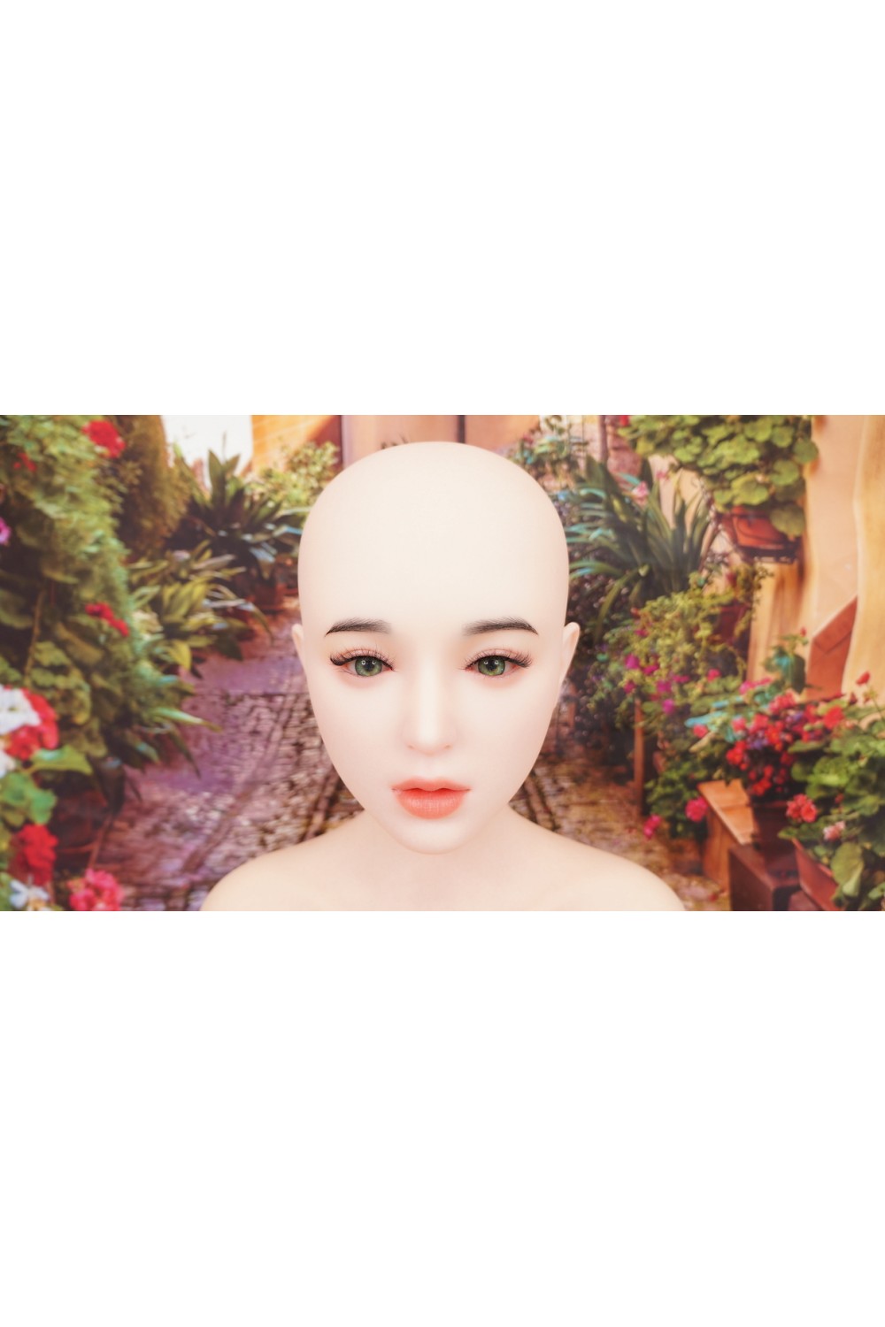 【初心者応援パック 新古美品】アート技研(Art-doll) #M1 澪(みお)ヘッド-オーラル機能なし(ほくろ無し)ヘッド 新発売 148cm Dカップ M16ジョイント汎用版 衣装付属 超リアルメイク 胸の柔らか仕上げ 眉毛と睫毛の植毛OP 視点移動 指関節 自立加工 新骨格 肌色 ピンク