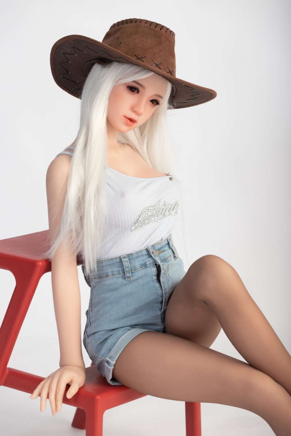 【新品】フルシリコン製ラブドール Sanhui Doll 145cm Dカップ Mei お口開閉機能選択可i SAN 0079