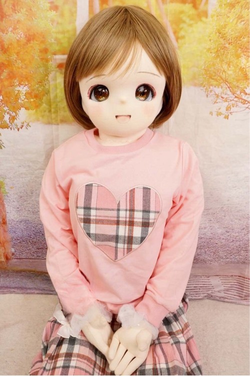 【中古】【O初心者応援パック 新古超美品ホール未使用品】らぶぬい (ちっこどーる) #はつねちゃん布製ヘッド 120cmぬいぐるみドール