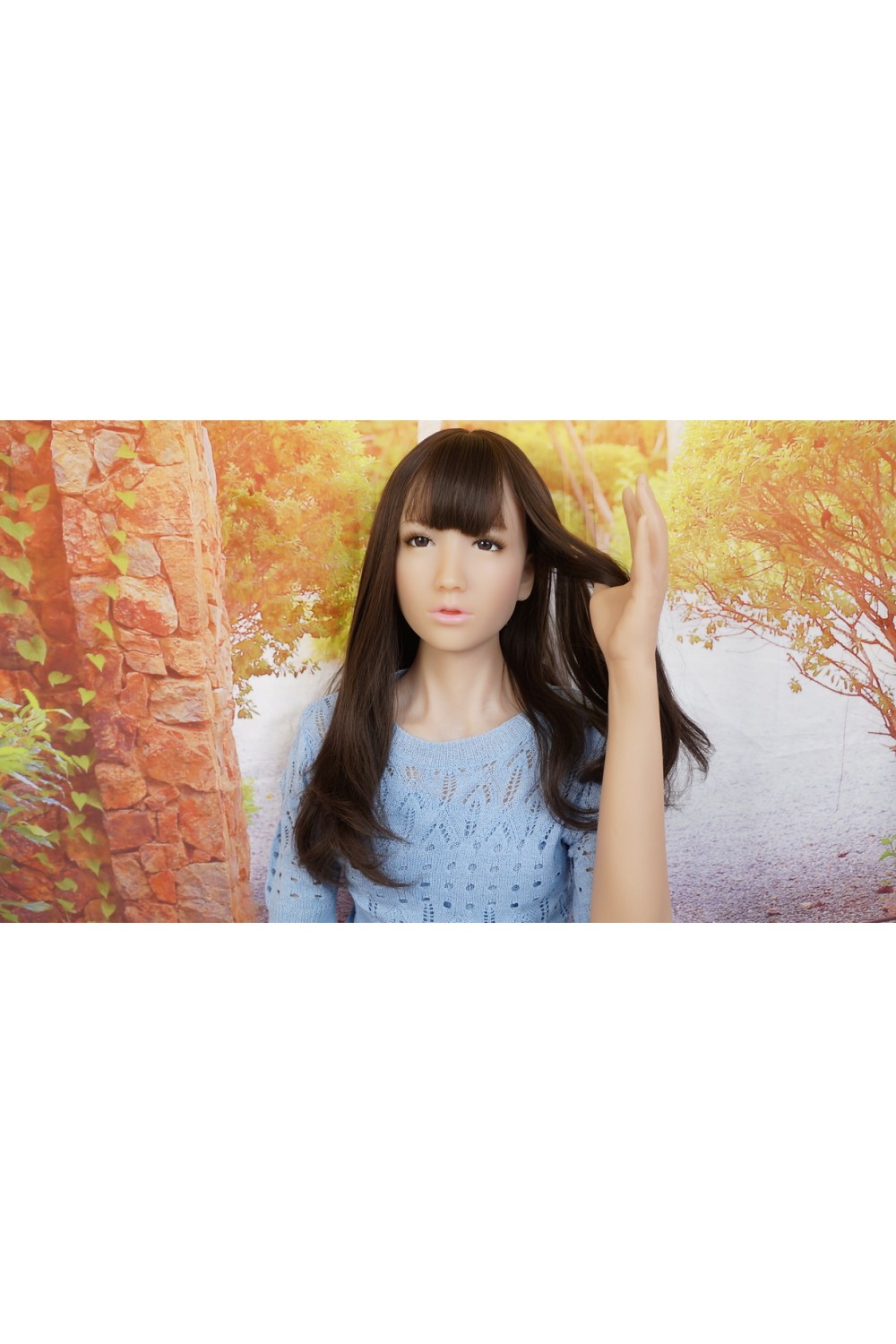 4 WOODS A.I.doll S+ 160cm Bカップ #葉つ季 + #真南美 ○柔らかい胸 両ヘッド柔らか仕上げ 骨格 4Woodsオリジナル 肌色 小麦色(ブロンズ)