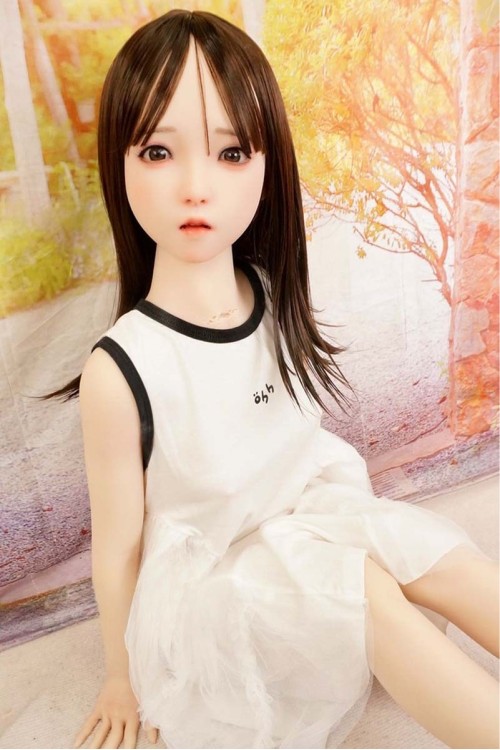 【中古】【初心者応援パック 中古美品】SHEDOLL #洛小乙（Luoxiaoyi）硬質シリコンヘッド 職人メイク 140cm Aカップ ボディのリアルメイク 自立加工OP EVO新骨格
