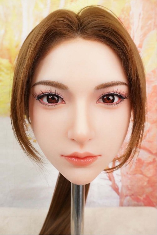 【中古】【O新古超美品】TOP-CYDOLL #Kaia 髪の毛の植毛OP 硬めシリコンヘッド単品(160〜170cm推奨)