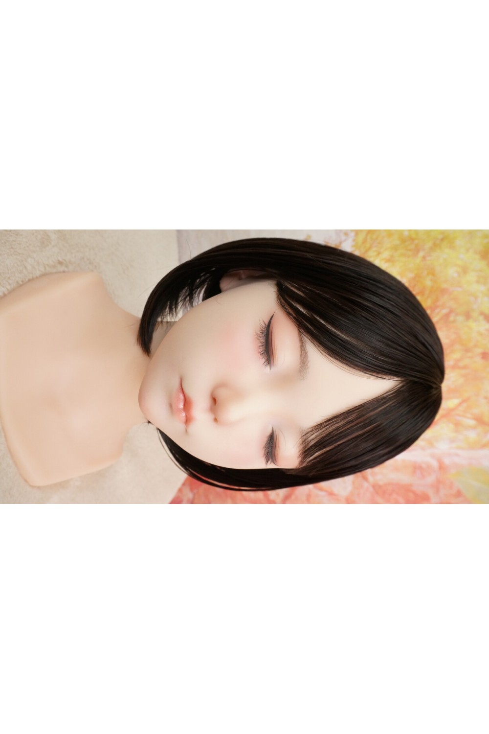 【中古】【O新古超美品 ホール未使用品】SHEDOLL #北栀（Beizhi）(眠り目)軟質ヘッド「模擬口腔・オーラル機能・顎関節」OP 単品(140〜148cm推奨)