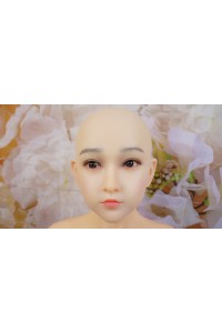 MZRDOLL(美造人) 138cm 貧乳 ＃梨花ちゃん シリコンヘッド＋TPEボディ 軟性シリコン製ヘッド 植毛仕様 自立加工 視線移動