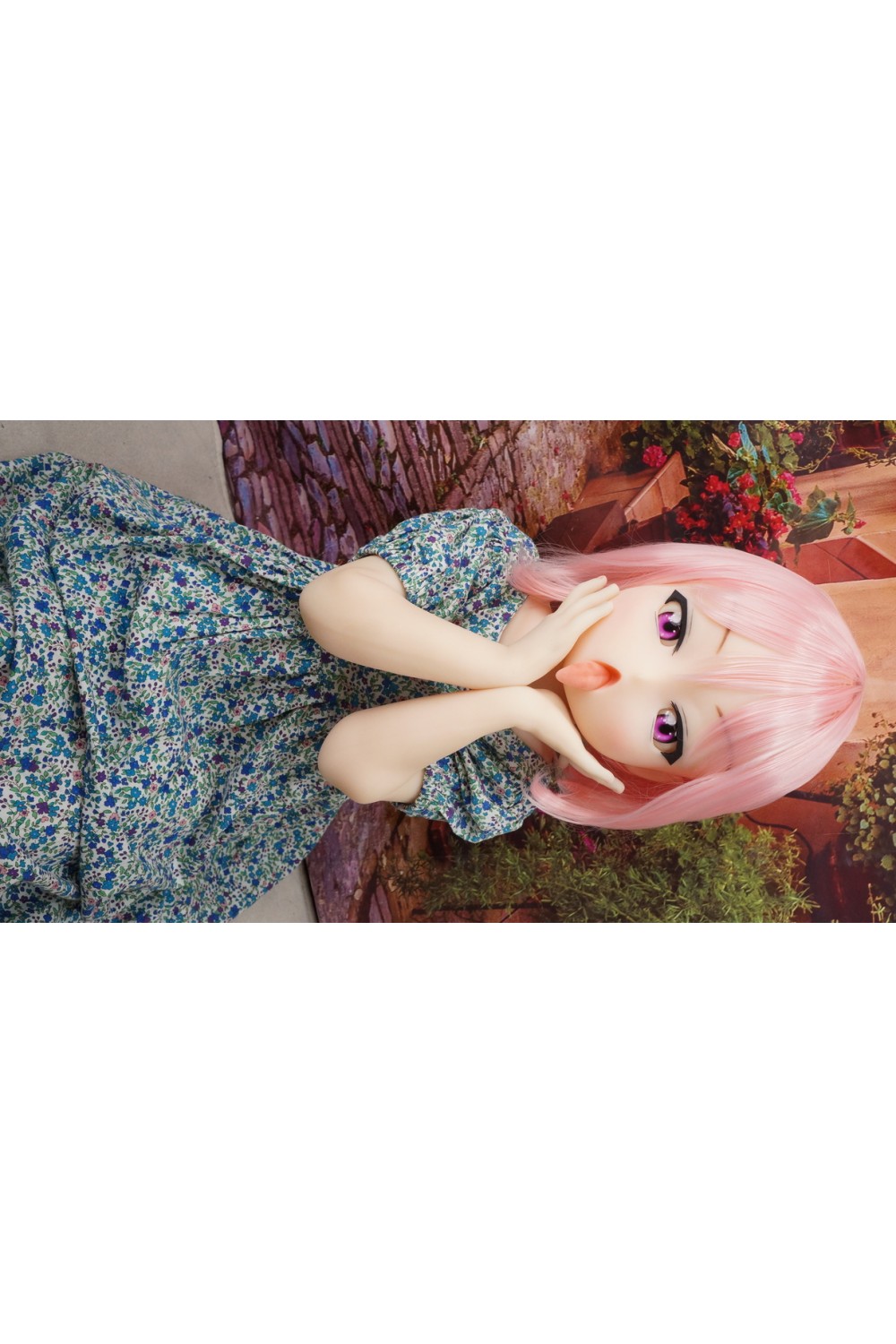 【中古】DollHouse168 (IROKEBIJIN色気美人) #Koharuヘッド 新発売 110cmB AAカップ 胸と膣の柔らか仕上げ 視点移動 自立加工OP EVO骨格 肌色 ホワイト