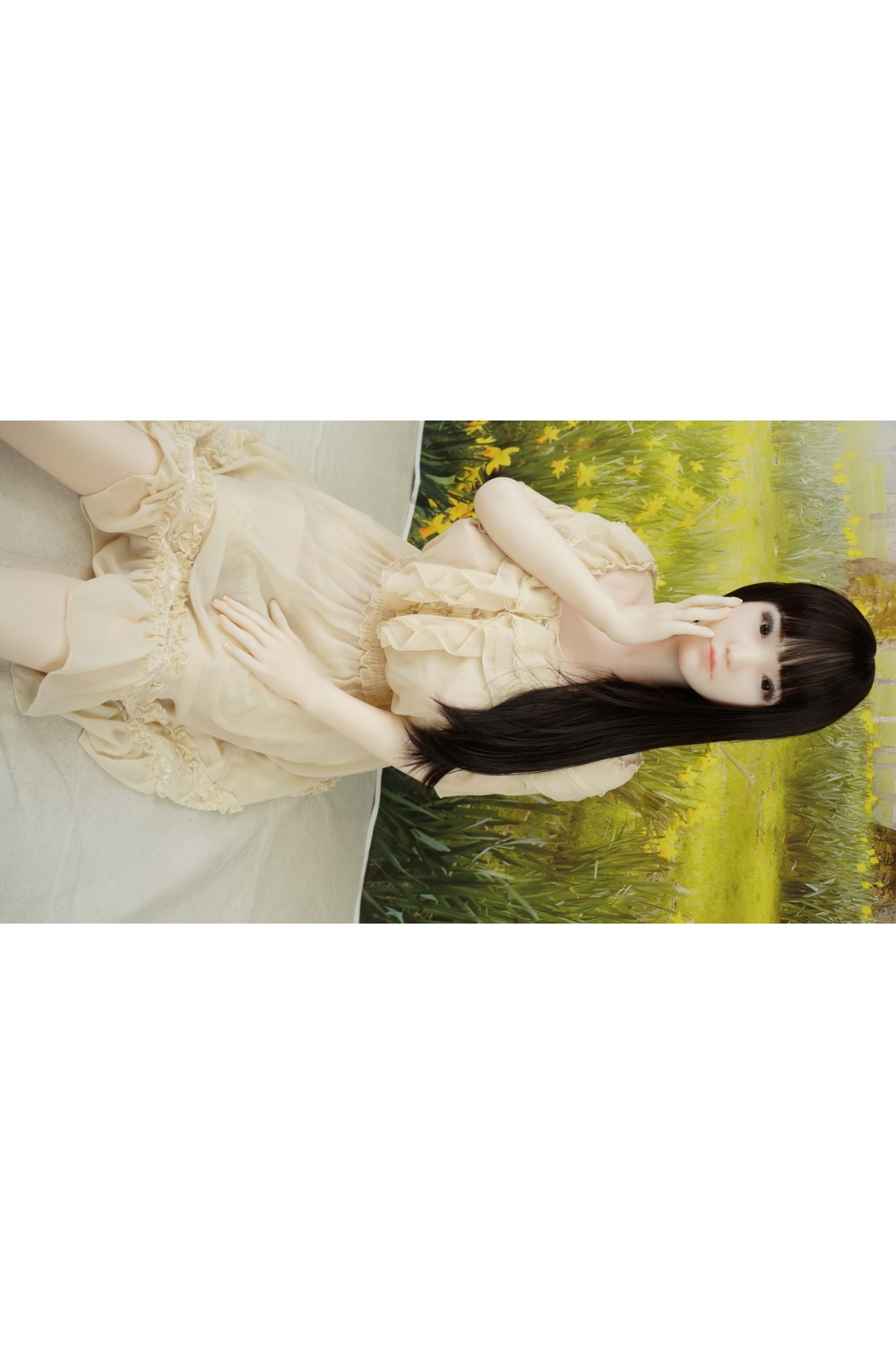 【中古】SilikoDoll # J8ヘッド 160cm Lカップ ボディのリアルメイク 胸と太ももと膣の柔らか仕上げ お尻の柔らか仕上げOP 視点移動 EVO骨格