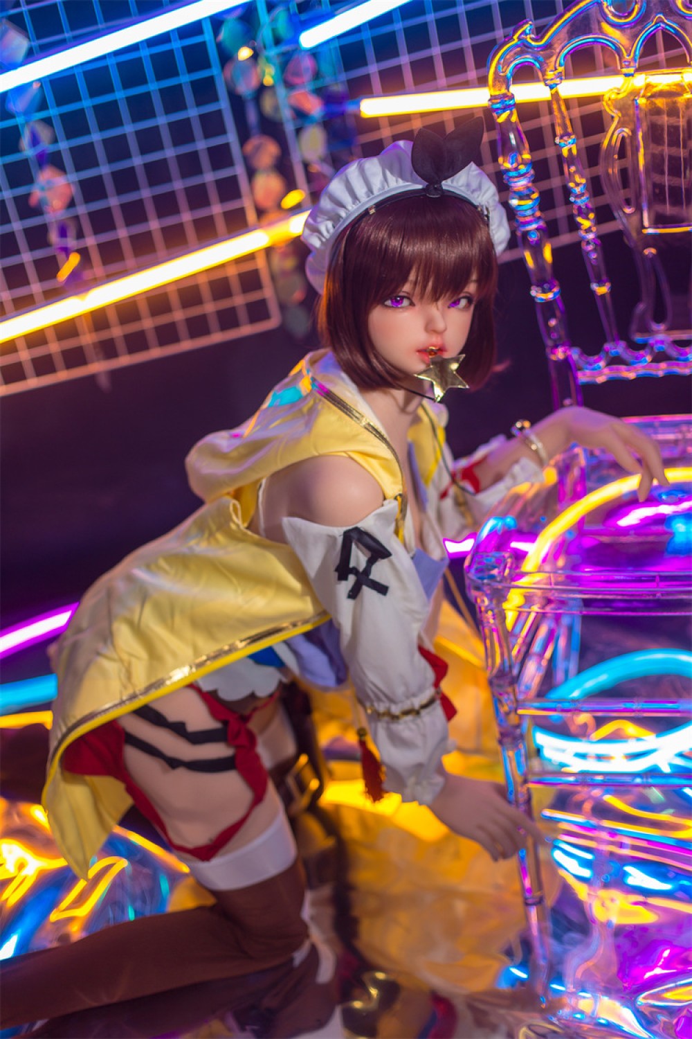 【新品】フルシリコン製ラブドール Sanhui Doll 145cm Gカップ A10ヘッド アニメヘッド お口開閉機能選択可 SAN 0008
