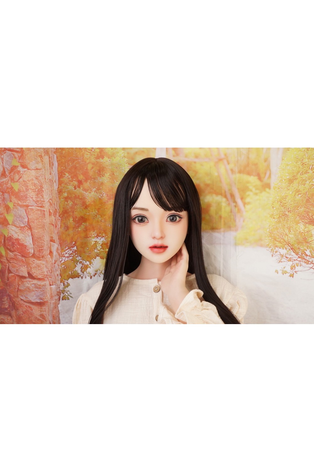 【初心者応援パック 中古超美品】Missdoll（旧Bezlya）#鈴蘭軟性シリコンヘッド149cm Cカップ【フルシリコン製】