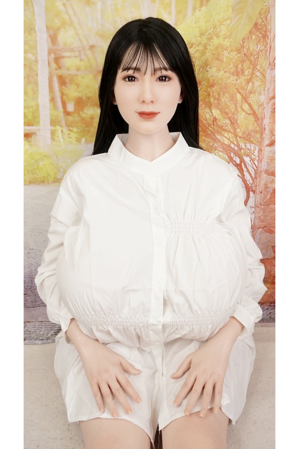 【中古】【初心者応援パック 新古超美品】Starpery #Hao硬質シリコンヘッド 髪の毛の植毛OP 158cm Xカップ 全身リアルメイク お尻の柔らか仕上げOP 4.0軽量化ボディ 【フルシリコン製】 【オプション多数】