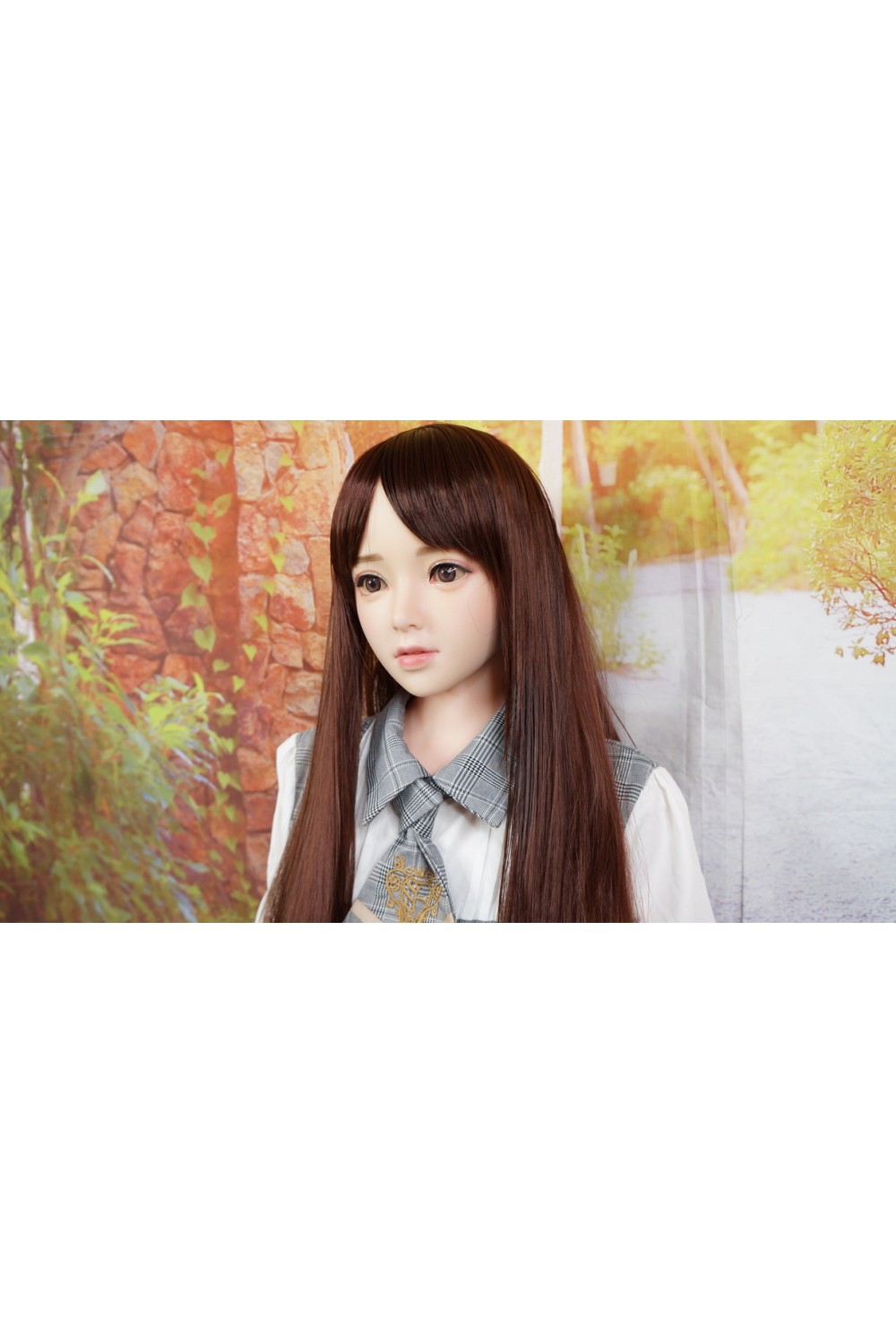 【初心者応援パック 中古】Bezlya Doll #鈴蘭 149cm Cカップ シリコンヘッド 衣装付属 ゼリー胸 眉毛、睫毛植毛 高級職人メイクOP 超リアルメイクOP 自立加工OP 眼球移動 EVO新骨格 肌色 ノーマル