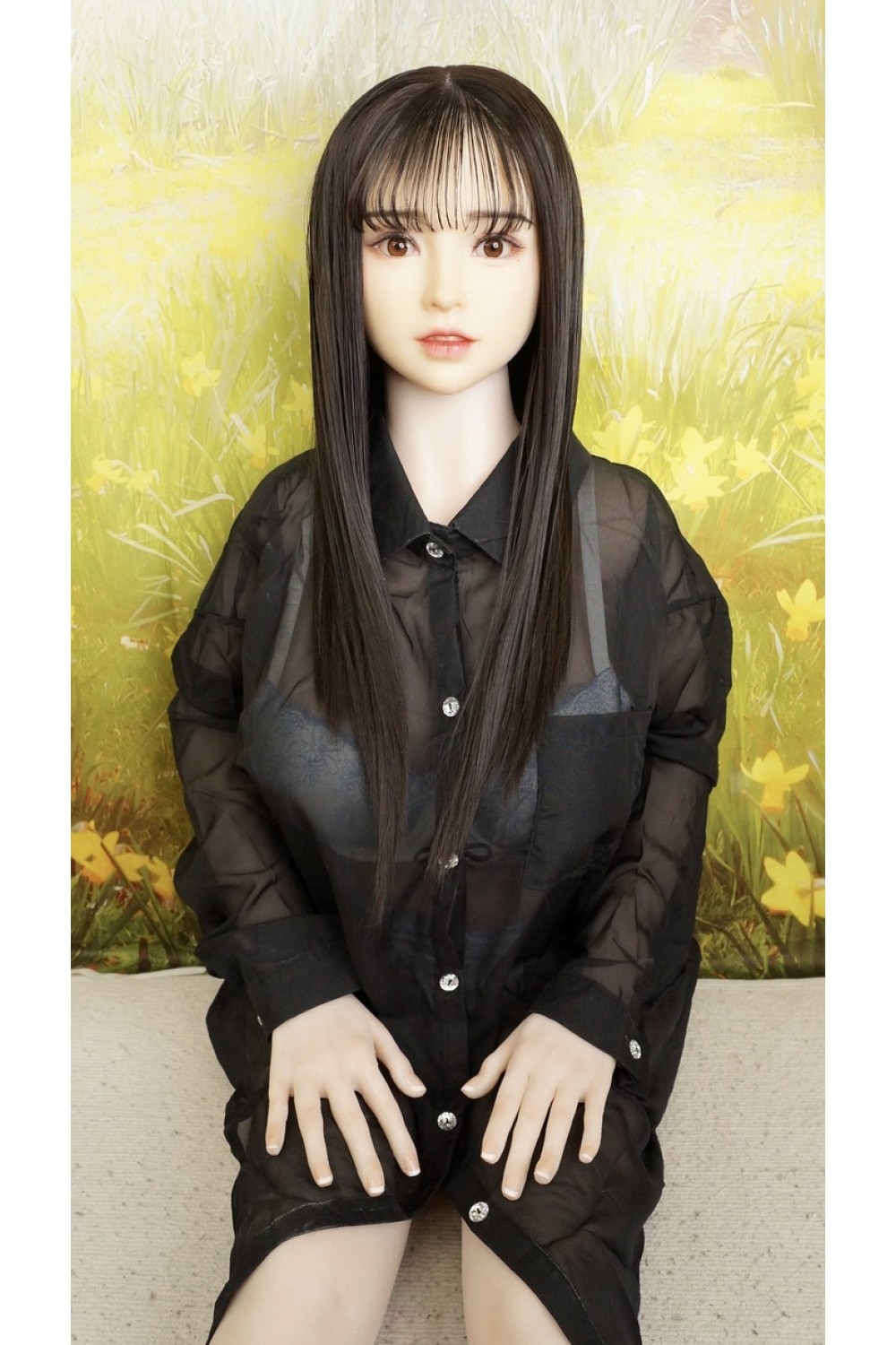 【中古】【初心者応援パック 中古美品】BB Doll #C43シリコンヘッド 髪の毛の植毛OP 150cm Fカップ 人肌模様加工 血管メイク 【フルシリコン製】