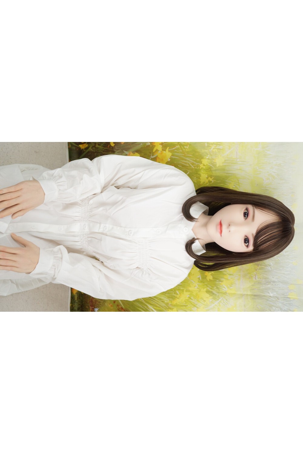 【中古】【初心者応援パック 中古超美品】FUDOLL #J001伊伊硬質シリコンヘッド 150cm Bカップ ボディのリアルメイク 【フルシリコン製】