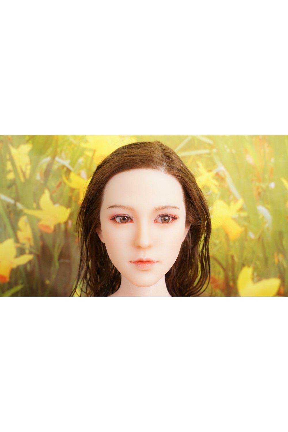 【O初心者応援パック 新古超美品ホール未使用品】 JXDOLL #Mayfavシリコンヘッド 75cm 中胸 フルシリコン製
