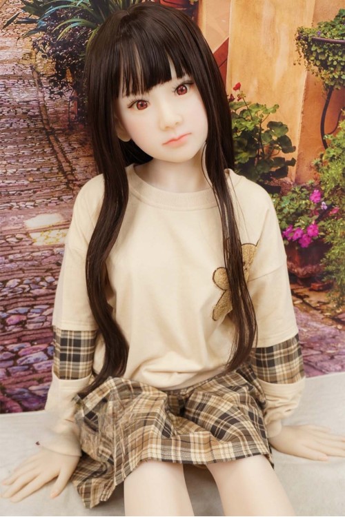 【中古】Momodoll #002 蕾ヘッド 138cm Aカップ 固定式舌OP 自立加工OP EVO骨格 肌色 自然