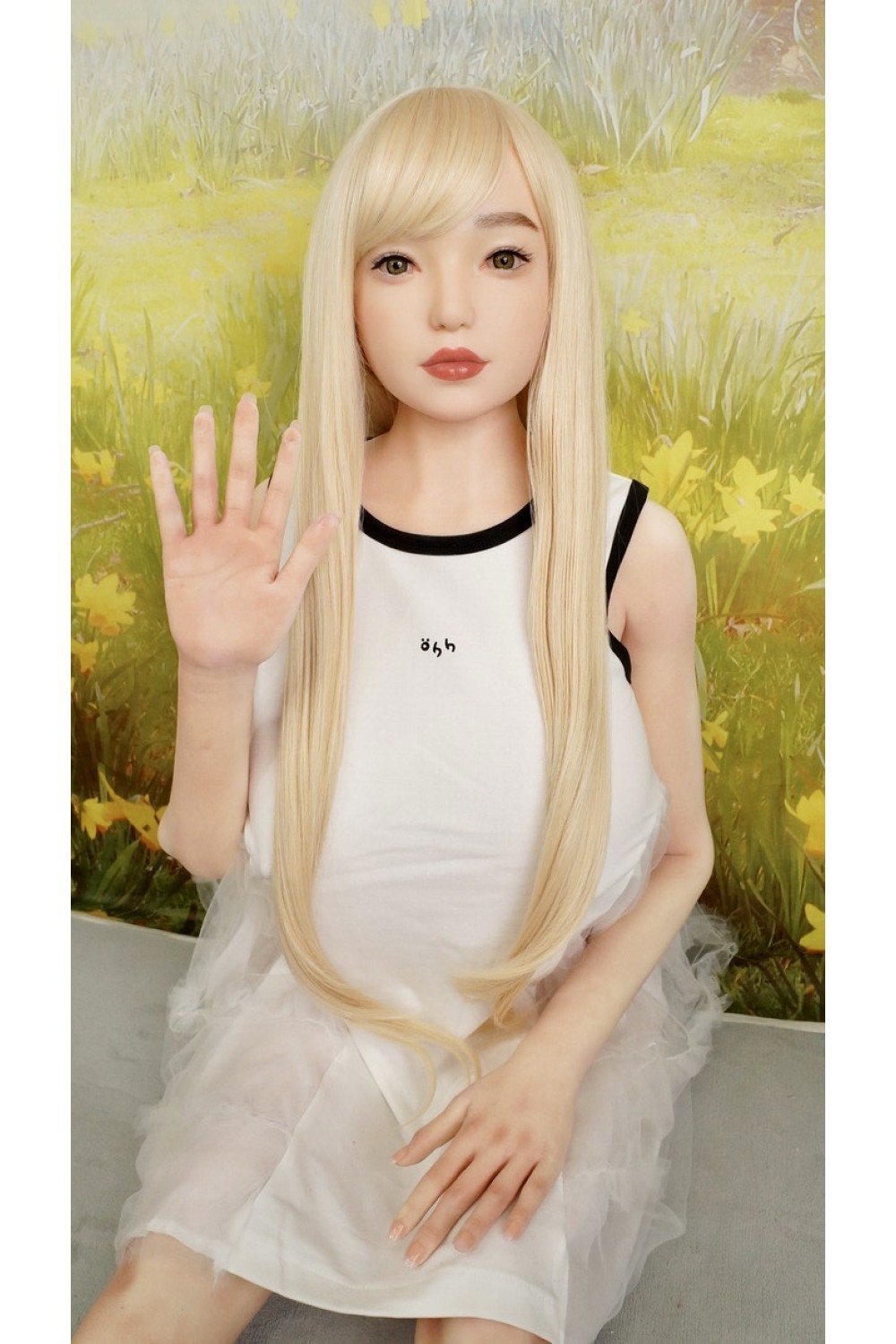 【中古】【初心者応援パック 中古美品】WAXDOLL #GE06R軟性シリコンヘッド 143cm Hカップ 指関節OP 自立加工OP 陰毛の植毛OP ボディリアルメイク 軽量化ボディ【フルシリコン製】【オプション多数】
