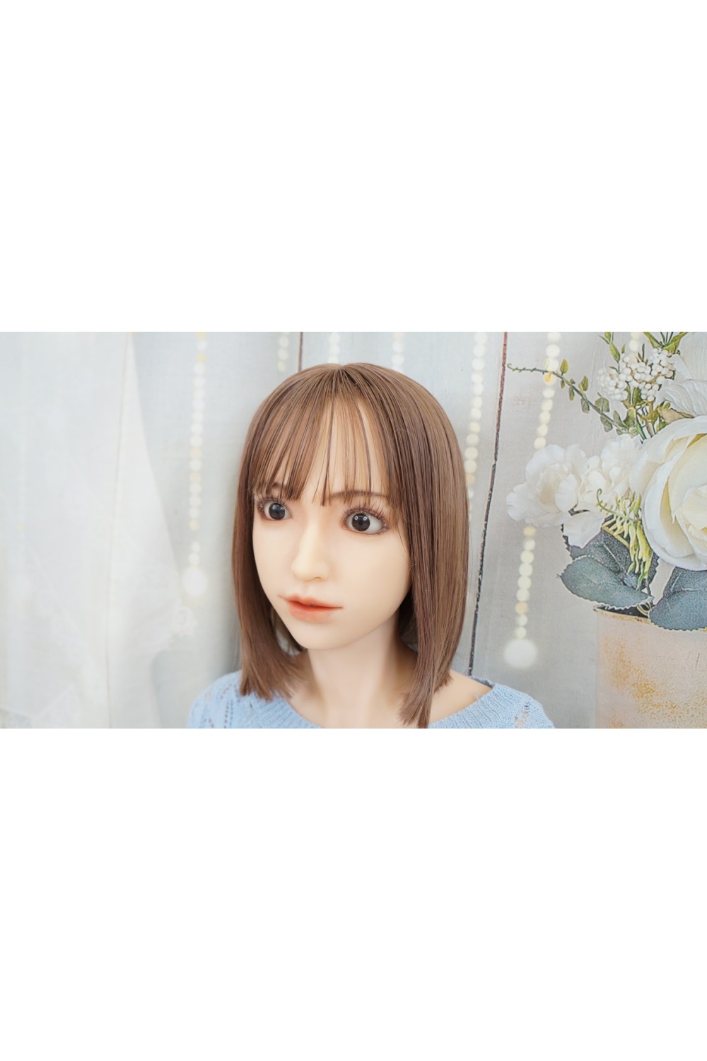 【中古】Sanhui Doll #22ヘッド 158cm Fカップ 各所柔らか仕上げOP お口の開閉OP 自立加工OP 視点移動 新骨格OP 肌色 ナチュラル