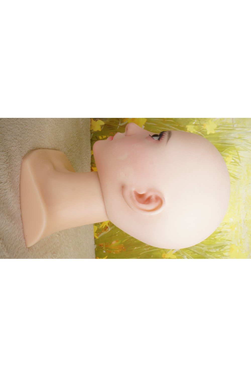 【O中古美品】蛍火日記 #莲（Lian）軟性シリコンヘッド（オーラル可能、描く眉毛と付け睫毛） 単品(160〜170cm推奨)