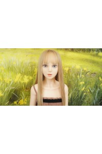 【中古】EXDOLL（アルテトキオ）#Annaアナ ヘッド145cm（小胸）ネイル（付け爪）OP 指ワイヤー加工OP 視点移動OP 骨格：グリップタイプ 肌色 クリーム