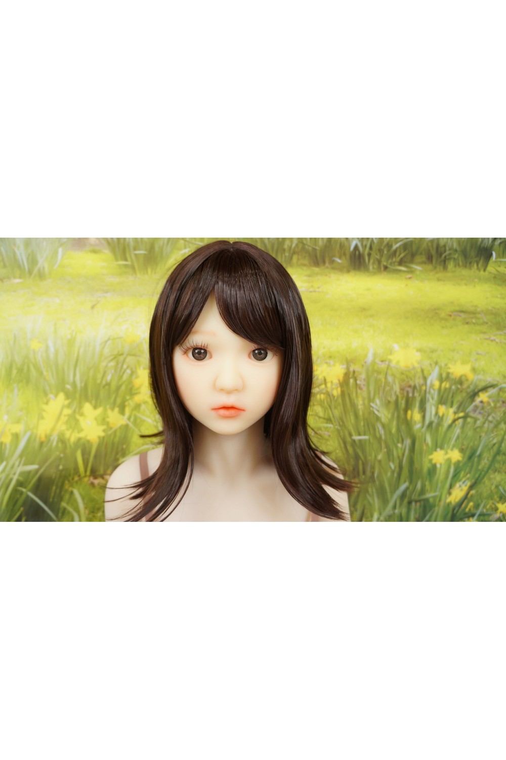【中古】Momodoll #029 麻里花ヘッド 138cm Aカップ 自立加工OP EVO骨格 肌色 ホワイト