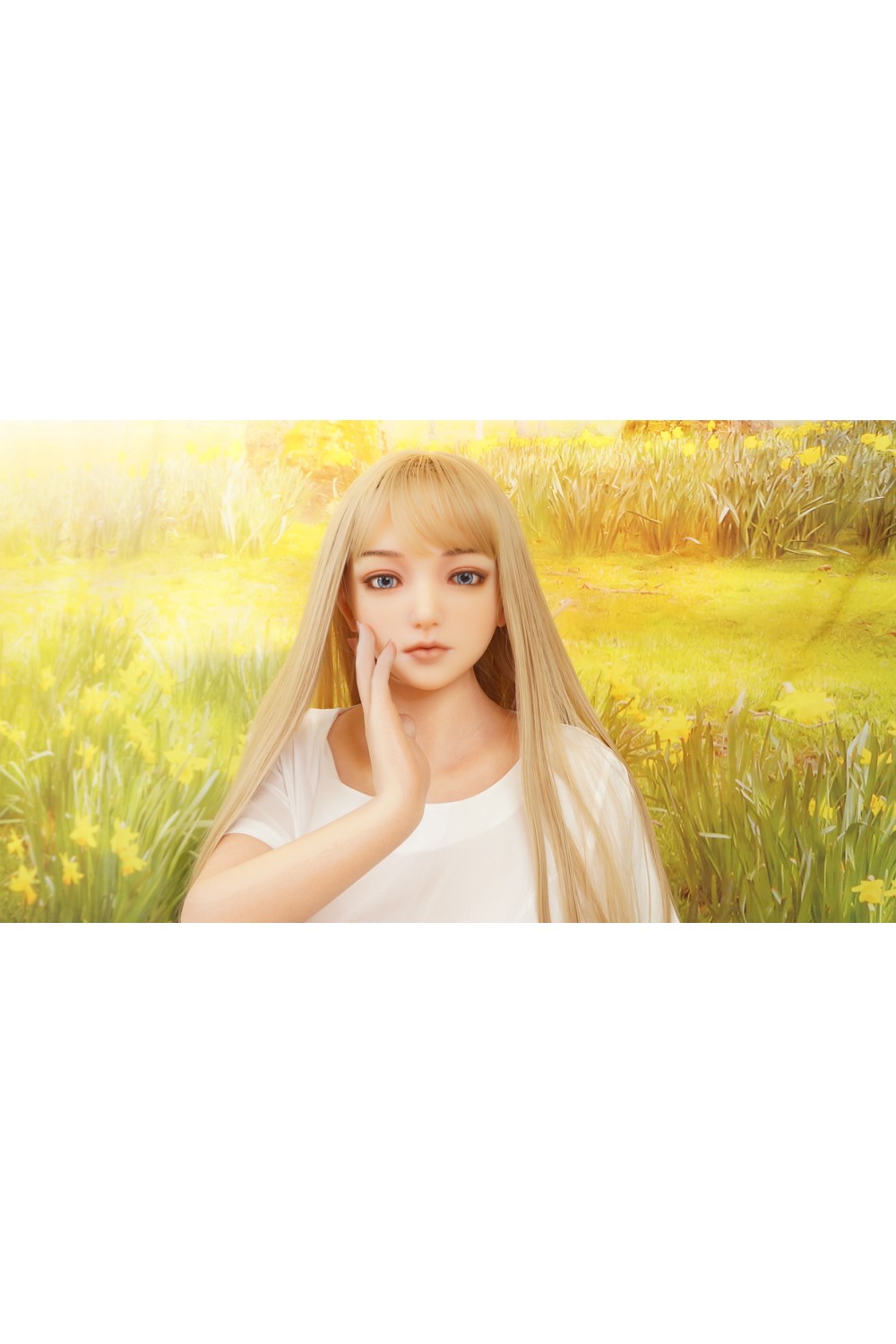 【初心者応援パック 美品】XYcolo Doll #依娜ヘッド 158cm Gカップ 衣装付属 オーガニックシリコンPRO OP 全身スーパーリアルメイク付き 指関節 眉毛と睫毛の植毛OP 視点移動 新骨格 肌色 ナチュラル