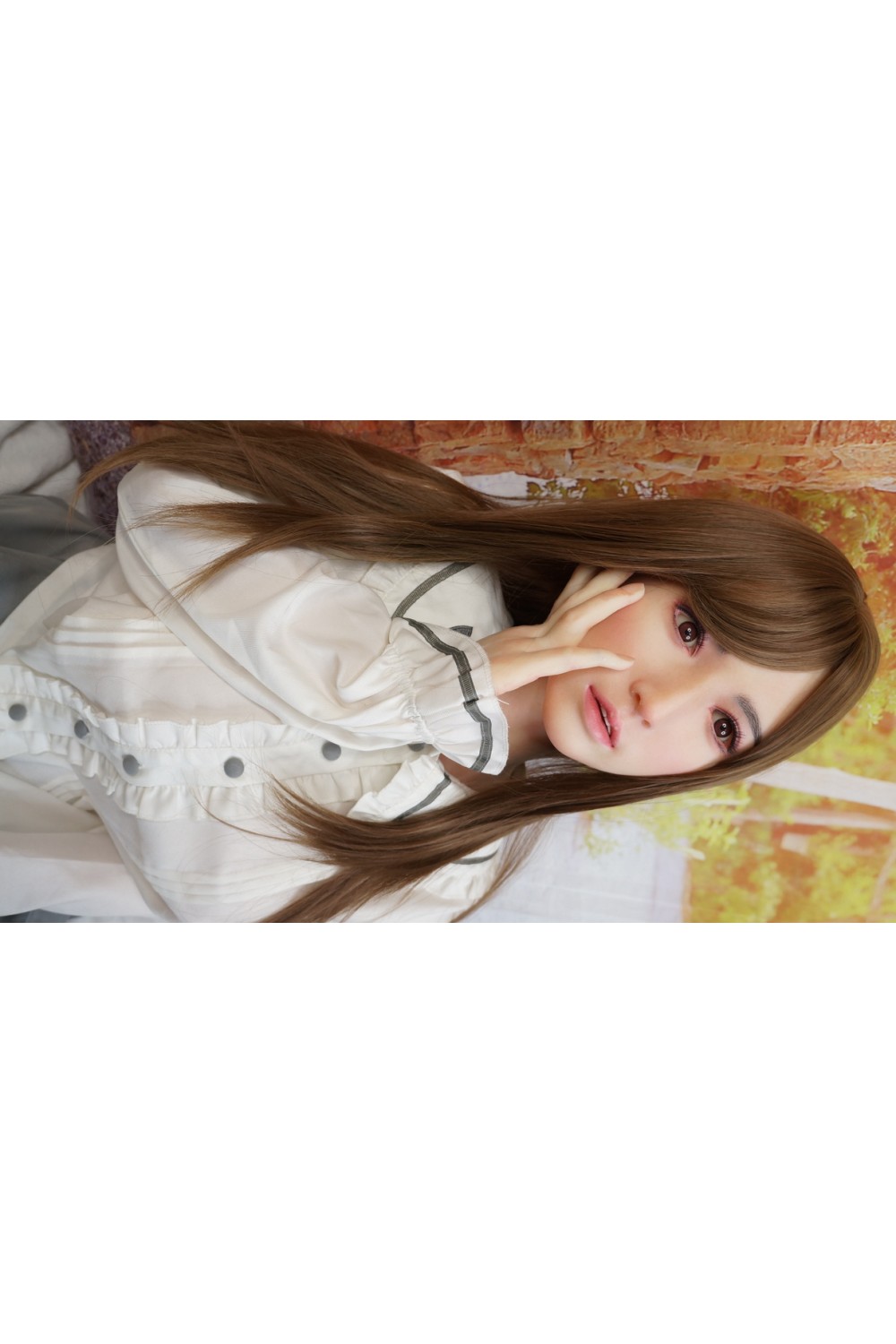 Top Sino Doll #T1ヘッド Miyou 159cm Gカップ 全身RRSメイク 柔らか仕上げ 植毛仕様 口開閉機能OP 視点移動 自立加工 指関節 新骨格 肌色 ナチュラル