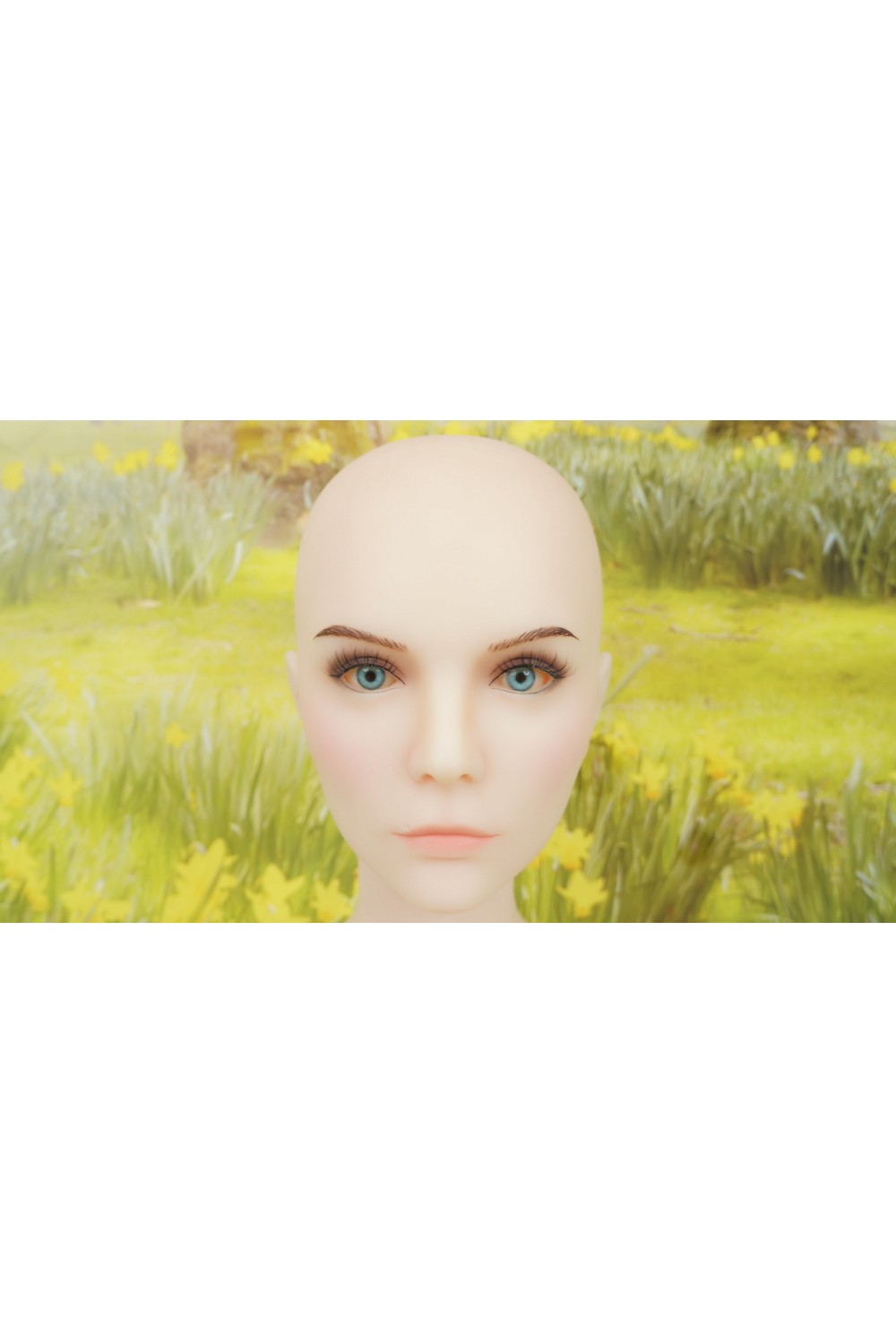 【中古】SilikoDoll #J3ヘッド 165cm Iカップ 各所柔らか仕上げOP ボディリアルメイク 自立加工OP(ハードフィート)視点移動 EVO骨格 肌色 ナチュラル
