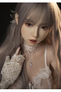 【O初心者応援パック 国内検品済 新品未使用即納品】Yearndoll #Y201-1軟性シリコンヘッド 158cm Dカップ 【進化版-リアル皮膚メイク付き】【フルシリコン製】