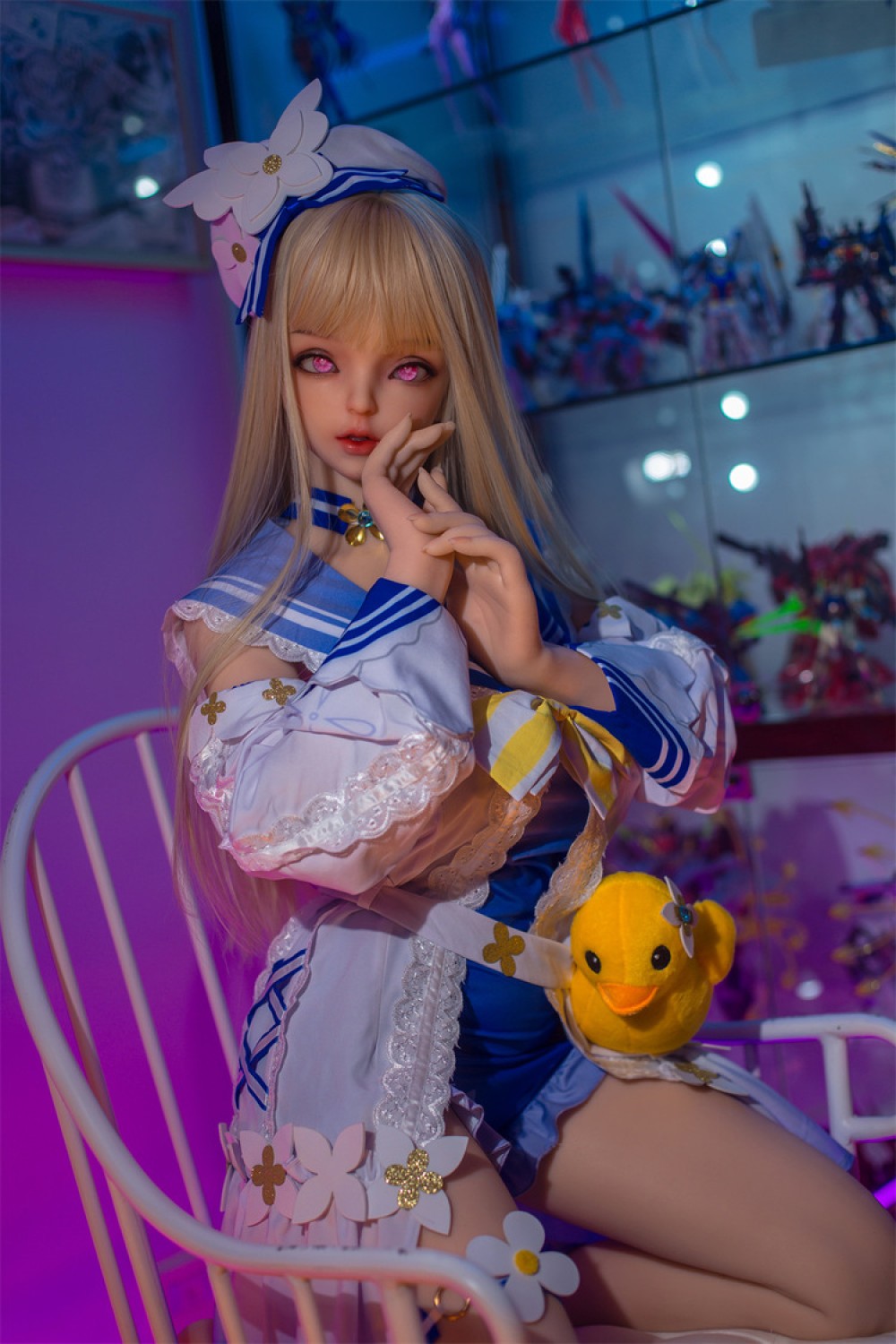 【新品】フルシリコン製ラブドール Sanhui Doll 145cm Gカップ A10ヘッド アニメヘッド お口開閉機能選択可 SAN 0009