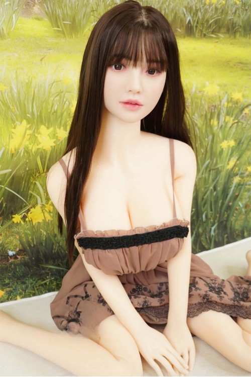 【中古】Cosdoll #35 怜音ヘッド158cm ビッグ胸 中空胸 髪の毛の植毛OP 自立加工OP 眉毛と睫毛の植毛 肌色 ナチュラル