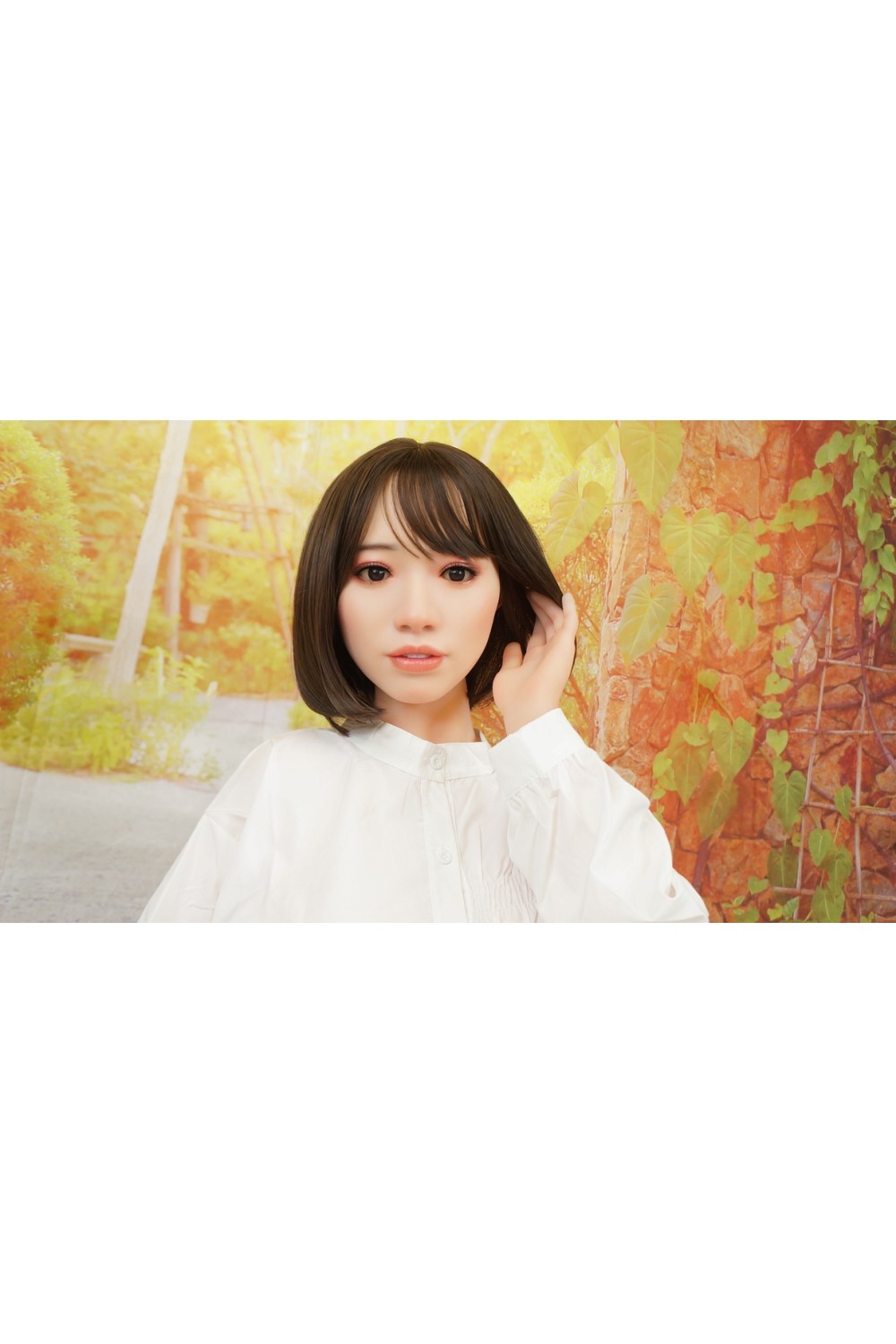 【初心者応援パック 新古超美品ホール未使用品】Only Love #6硬質シリコンヘッド 155cm Gカップ 衣装付属 ボディ超リアルメイクOP ゼリー胸 自立加工OP 睫毛や眉毛の植毛 視点移動 EVO新骨格 肌色 ナチュラル