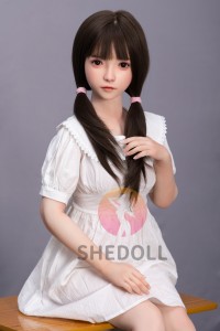 【新品】SHEDOLL 140cm Aカップ #2ヘッド（Luoyi）ラブドール ボディー材質など選択可能 カスタマイズ可能 SHE 0027