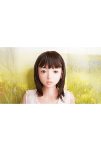 【O初心者応援パック 新古超美品ホール未使用品】アート技研(Art-doll) #M2ヘッド-オーラル可能(舌付き) (ほくろあり)148cm貧乳 M16ジョイント汎用版
