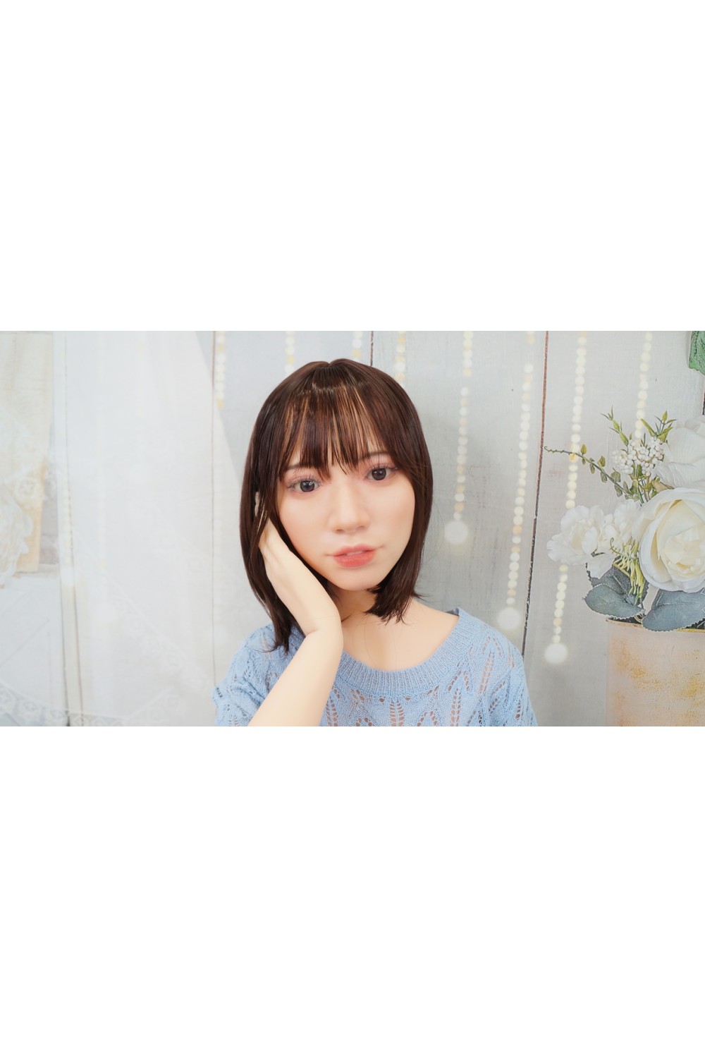 【美品】Only Love #6 硬質シリコンヘッド 158cm巨乳 ゼリー胸 下睫毛の植毛 指関節OP 自立加工OP 視点移動 EVO新骨格 肌色 ナチュラル