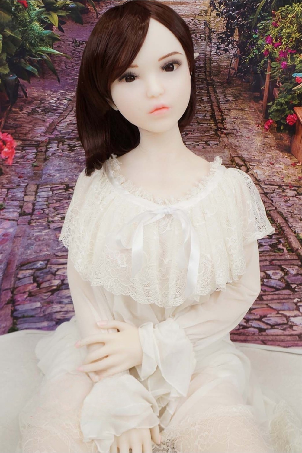【中古】PiperDoll #Phoebe Elf ears 新発売 130cm シームレス D-cup ゼリー胸 自立加工 各所柔らか仕上げOP ボディのリアルメイク 視点移動 EVO骨格 肌色 ホワイト