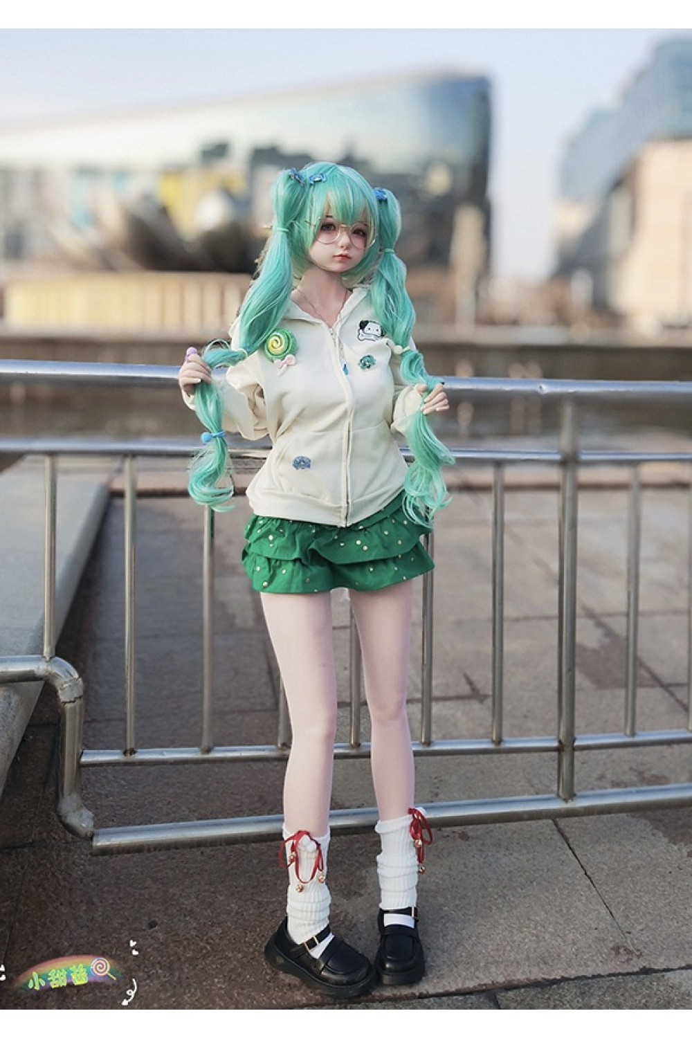 【新品】SHEDOLL 148cm Dカップ 艾琳（エイリン）ヘッド 初音ミクコス エルフ耳 ラブドール ボディー材質など選択可能 カスタマイズ可能 掲載画像はフルシリコン製 SHE 0039